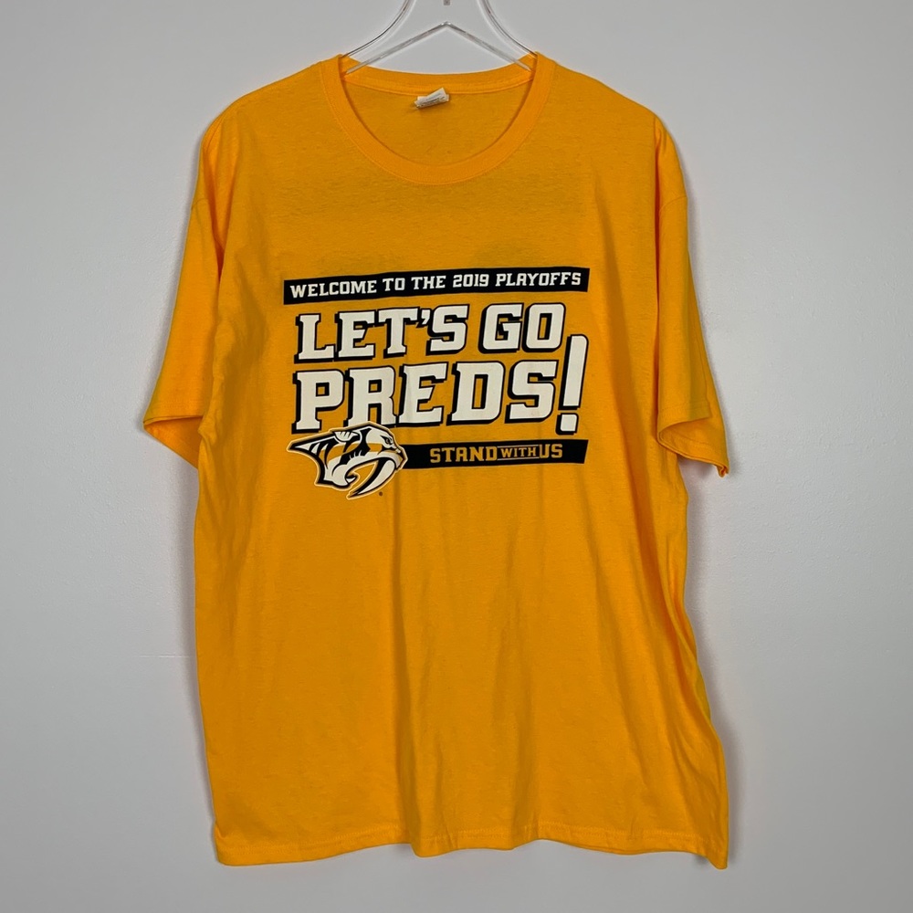 Nashville Predators 2019 Playoffs Tee sz XL
